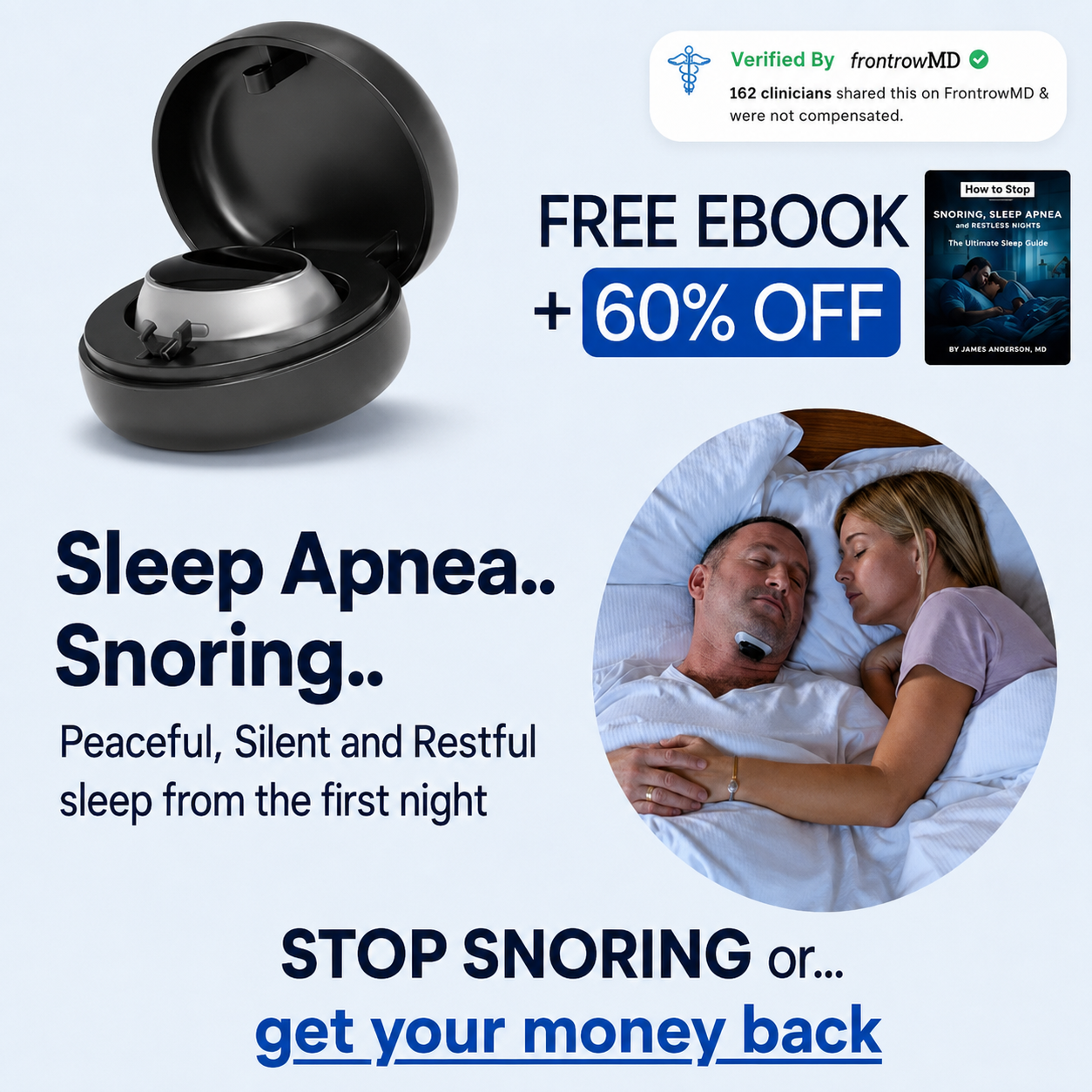 SleepClean Pro — Eliminates Snoring & Sleep Apnoea